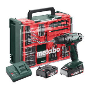 WIETRARKO- WKRĘTARKA METABO BS 18 SET 2 AKUMULATORY LADOWARKA WALIZKA 74cz