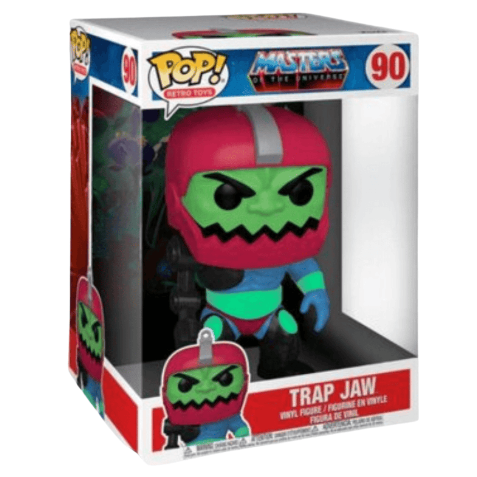 FIGURKA FUNKO POP JUMBO MASTER TRAPJAW 10" 25cm RETRO TOYS KOLEKCJA WINYL - obrazek 2