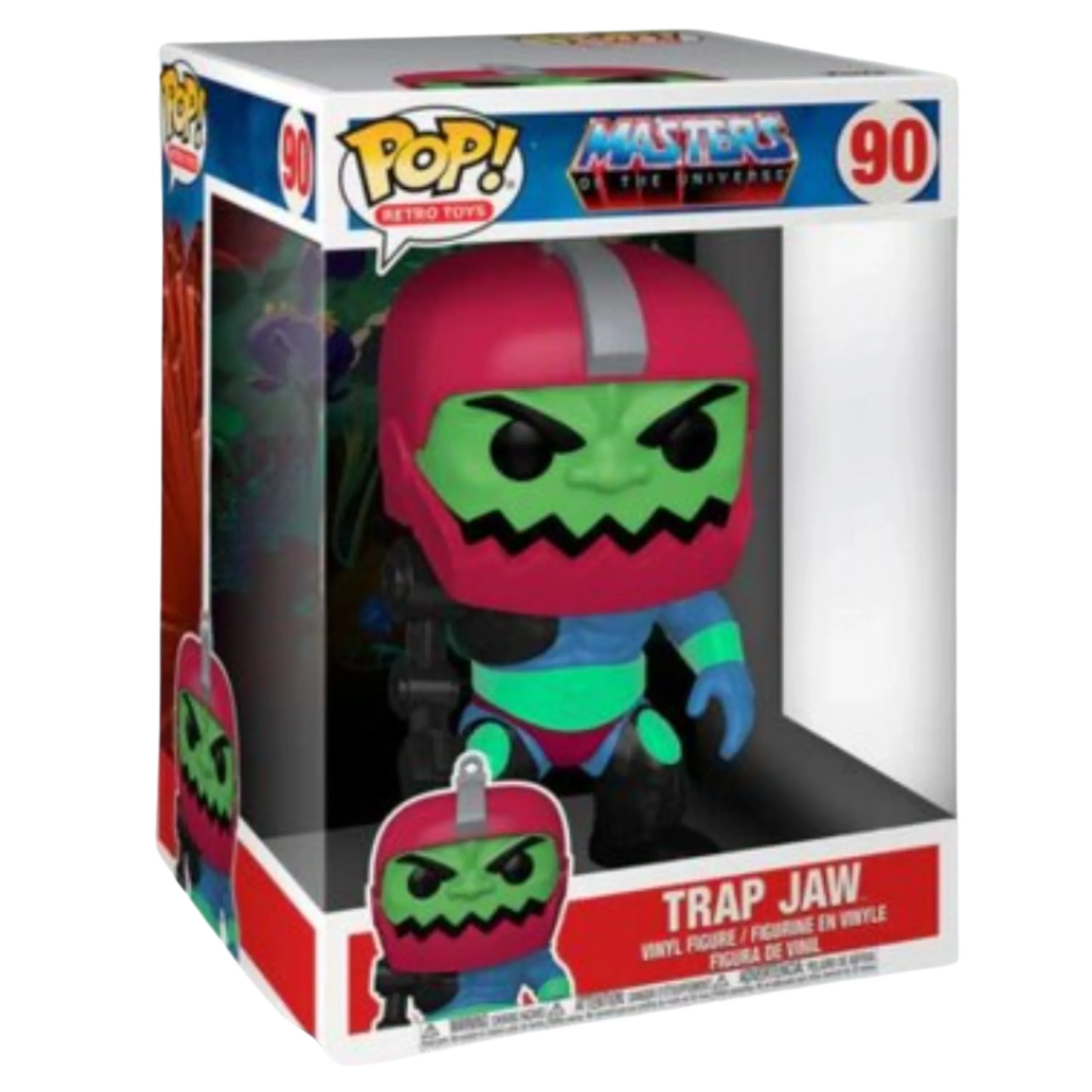 FIGURKA FUNKO POP JUMBO MASTER TRAPJAW 10" 25cm RETRO TOYS KOLEKCJA WINYL - obrazek 2