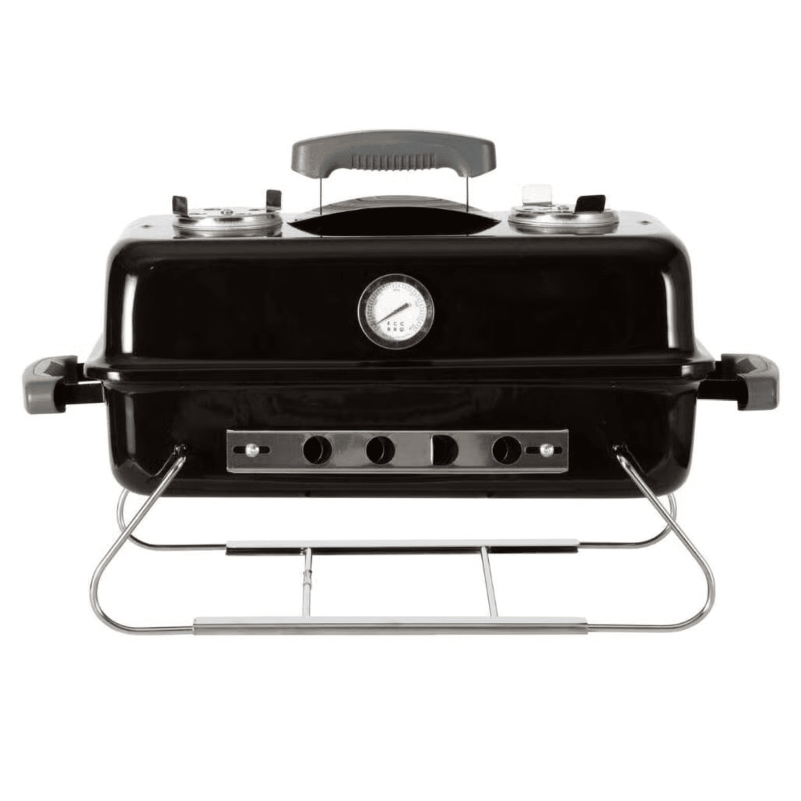 GRILL WĘGLOWY TURYSTYCZNY Z TERMOMETREM ZAMYKANY PRZENOŚNY GO ANYWHERE - obrazek 3