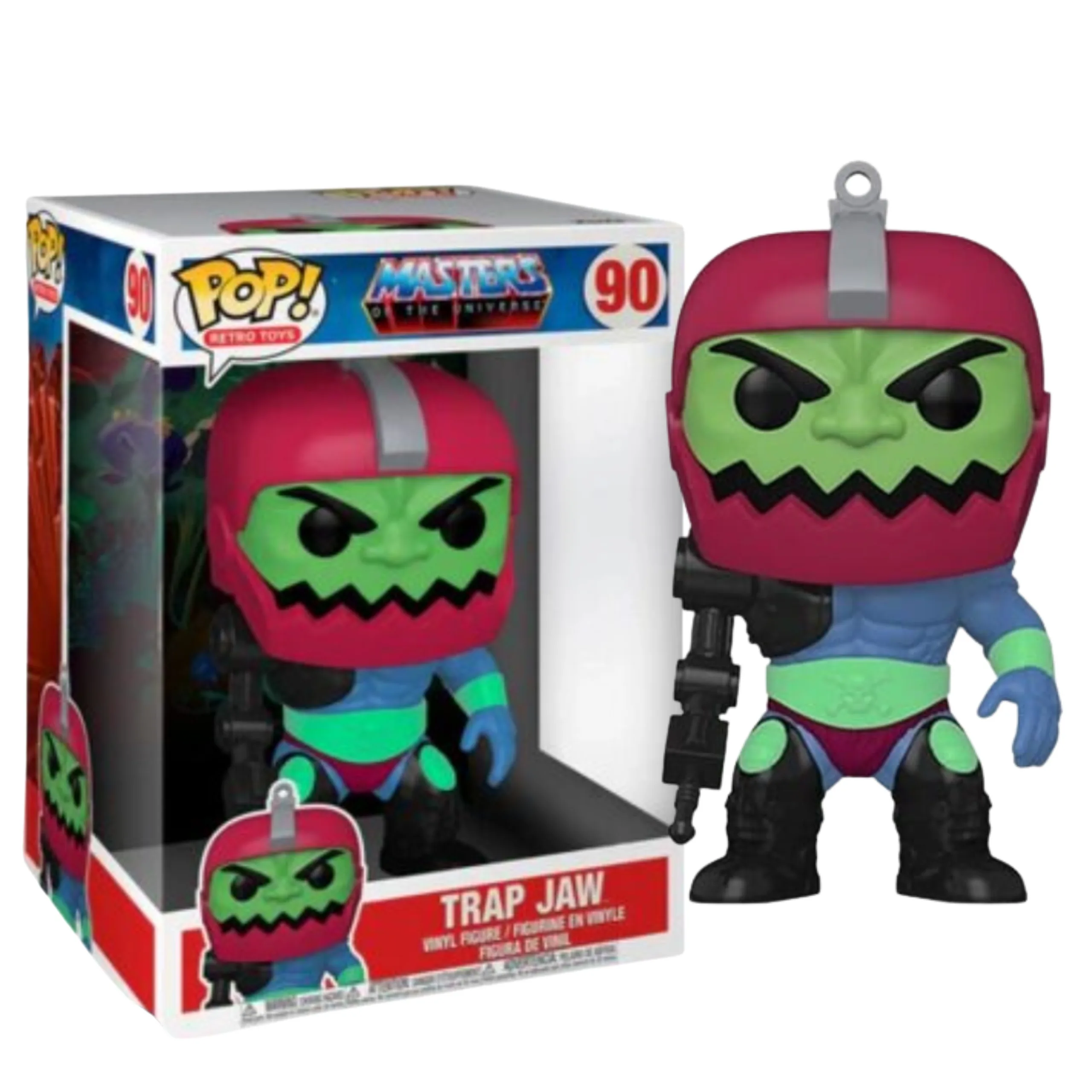 FIGURKA FUNKO POP JUMBO MASTER TRAPJAW 10" 25cm RETRO TOYS KOLEKCJA WINYL
